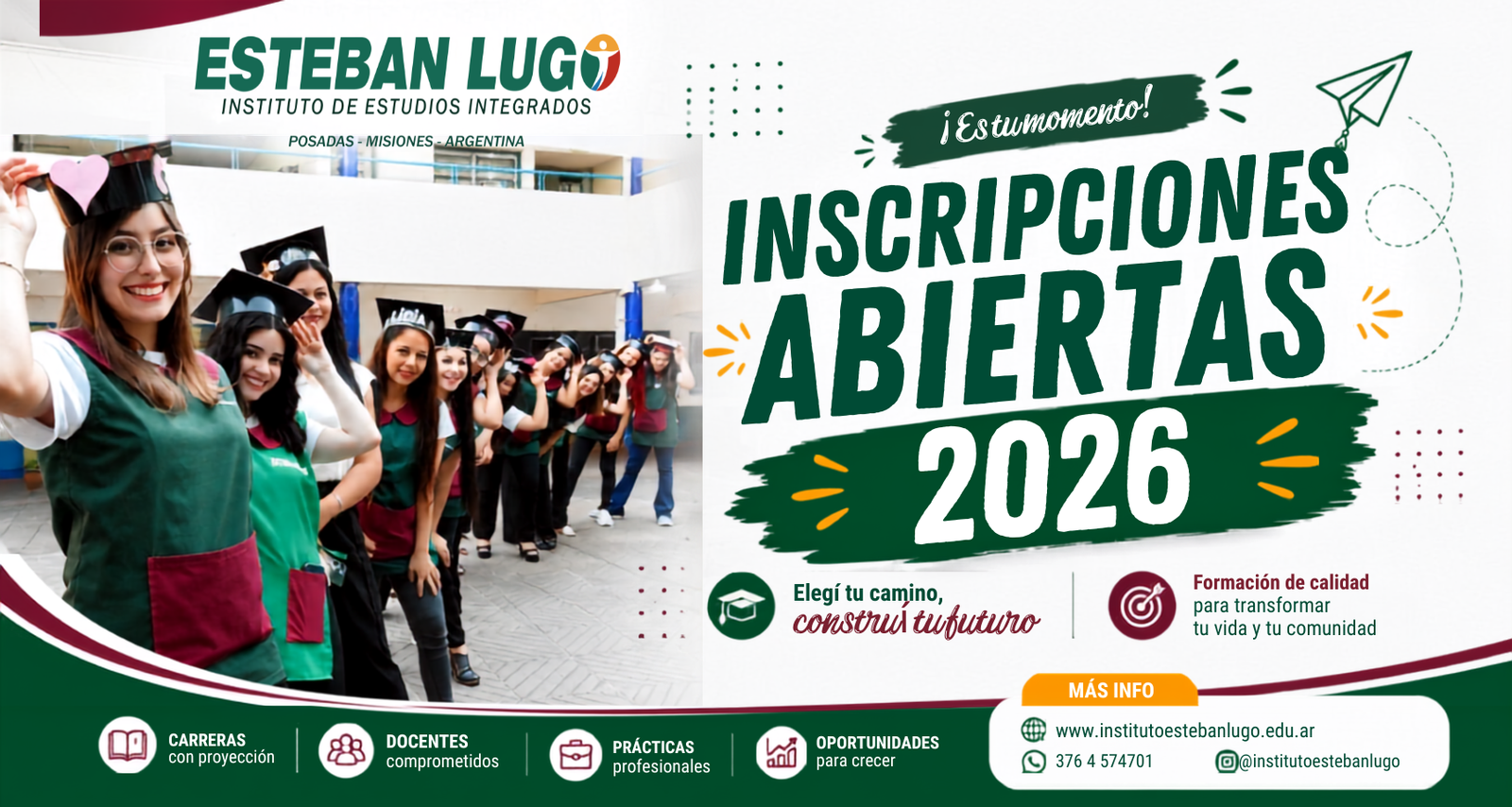 Instituto Esteban Lugo Hero Banner